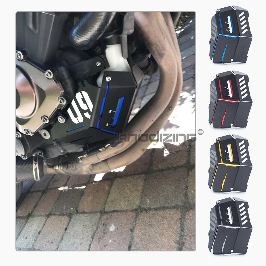 For Yamaha MT-09 FZ-09 MT 09 FZ 2014 2015 2016 Coolant Recovery Tank Shielding Cover | Детали для мотоциклов