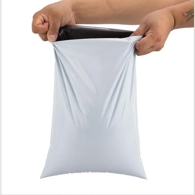 10pcs/Lot White Courier Bag Envelope Shipping Bags Mail Mailing Self Adhesive Seal Plastic Pouch | Дом и сад