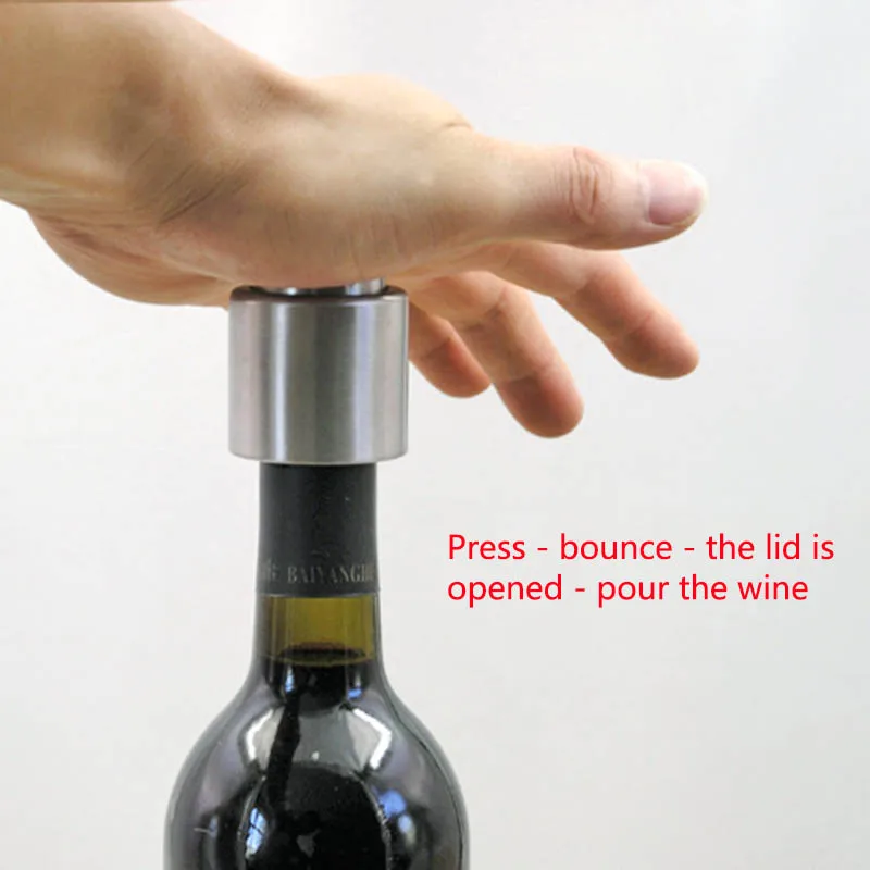 1 шт. пробка для бутылки вина из нержавеющей стали|Другие барные аксессуары| |