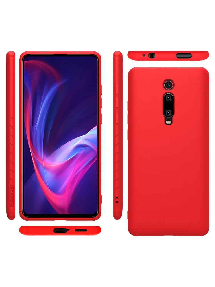 NILLKIN For xiaomi redmi k20 pro case cover Silicone Smooth Protective Back Cover for xiaomi mi 9t mi 9t pro redmi k20 case 6.39