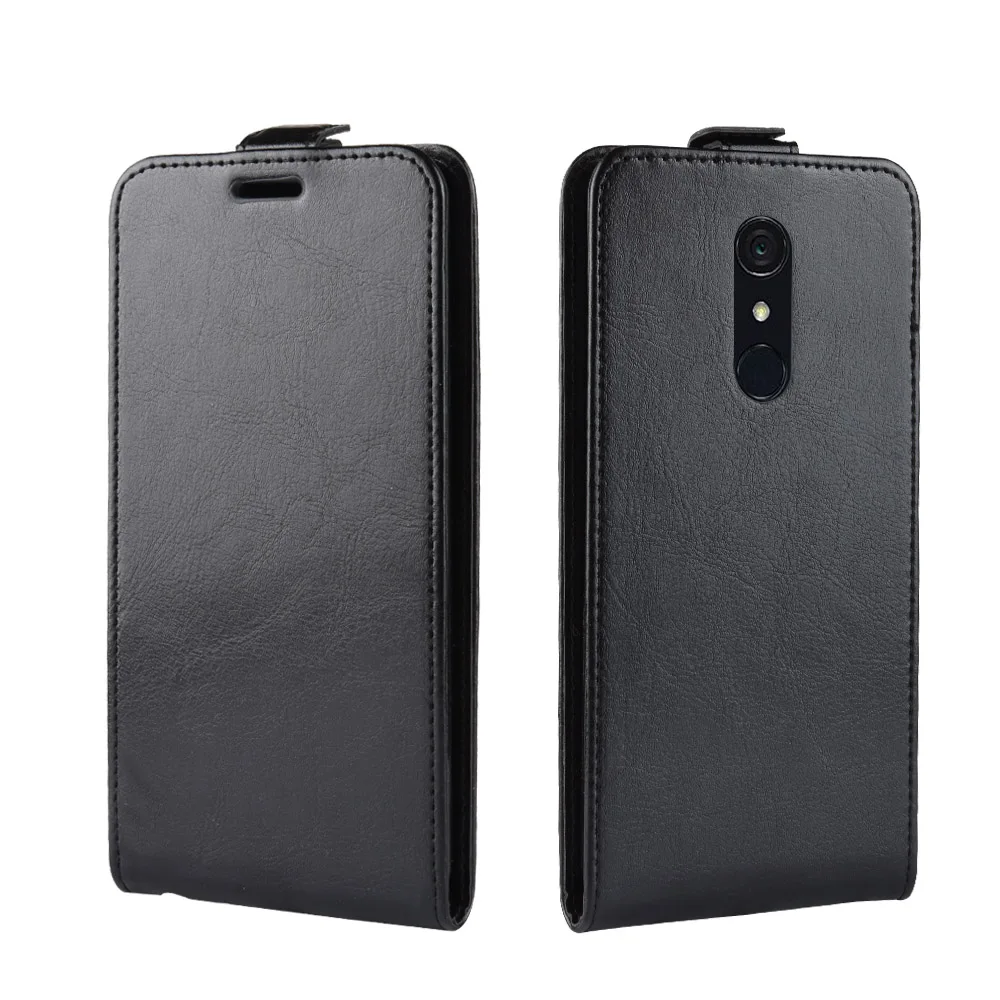 Роскошный чехол для телефона LG G7 Fit Flip Обложка на заднюю панель из искусственной