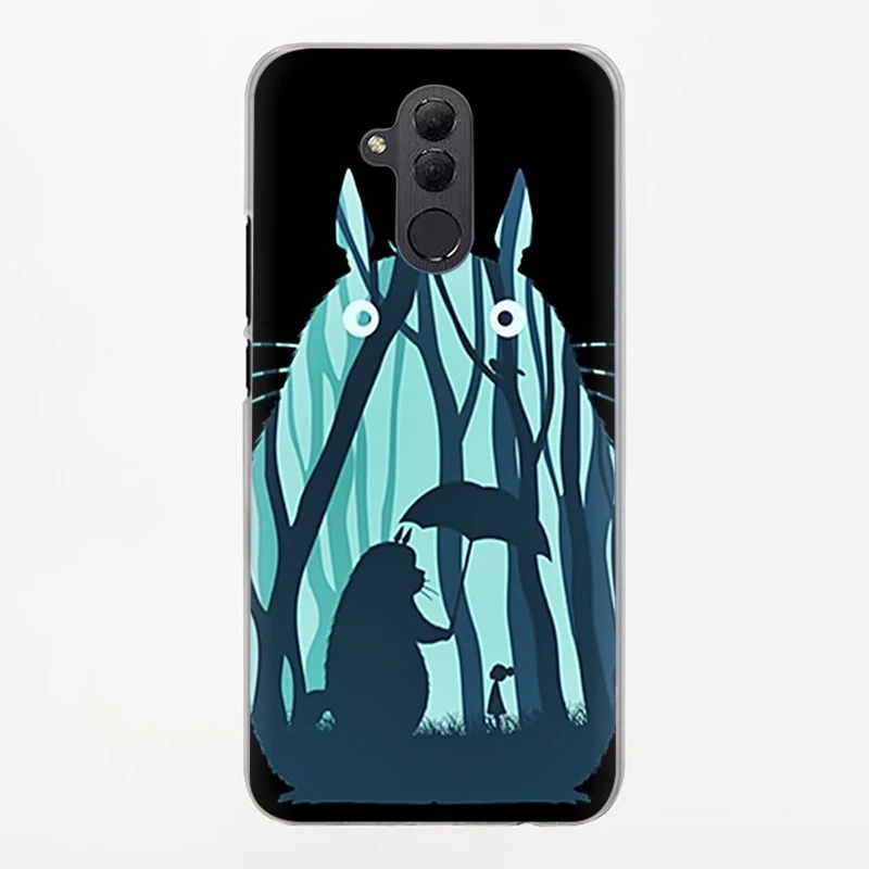 H13 МИЛЫЙ Тоторо жесткий чехол для телефона для huawei Y6 Y7 Prime Y9 Коврики 10 20 30 Pro Lite Nova 2i Lite 3 3i - Цвет: H13