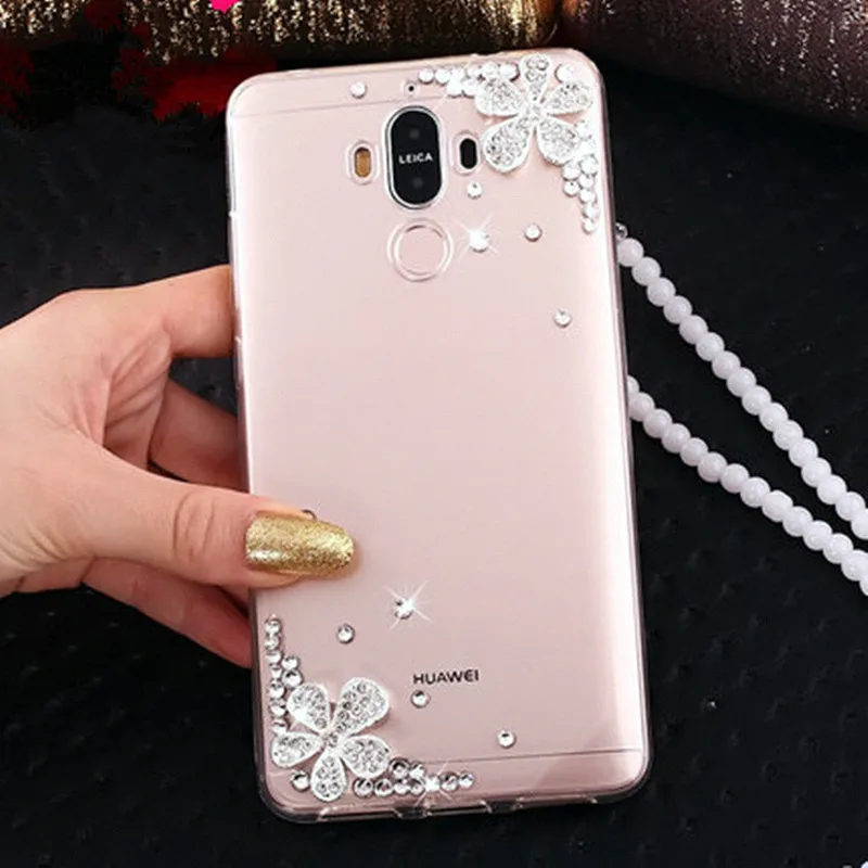 Чехол для телефона P20 lite Блестящий Бриллиант Huawei mate 20 Nova 5 5i pro P10 P8 P9 2017 чехол p smart Z