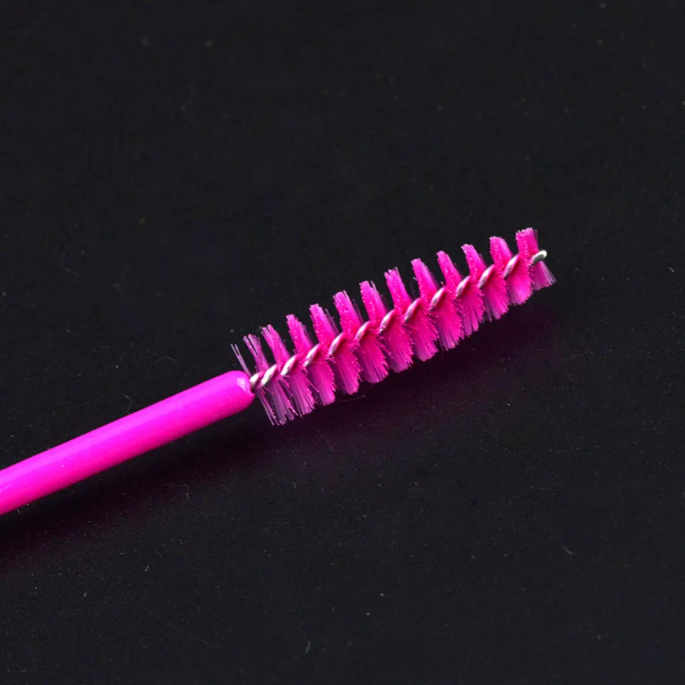 200 pcs/Pack lashes Cosmetic Brushes Set Disposable Eyebrow brush Mascara Wand Applicator makeup-accessories makeup tools | Красота и
