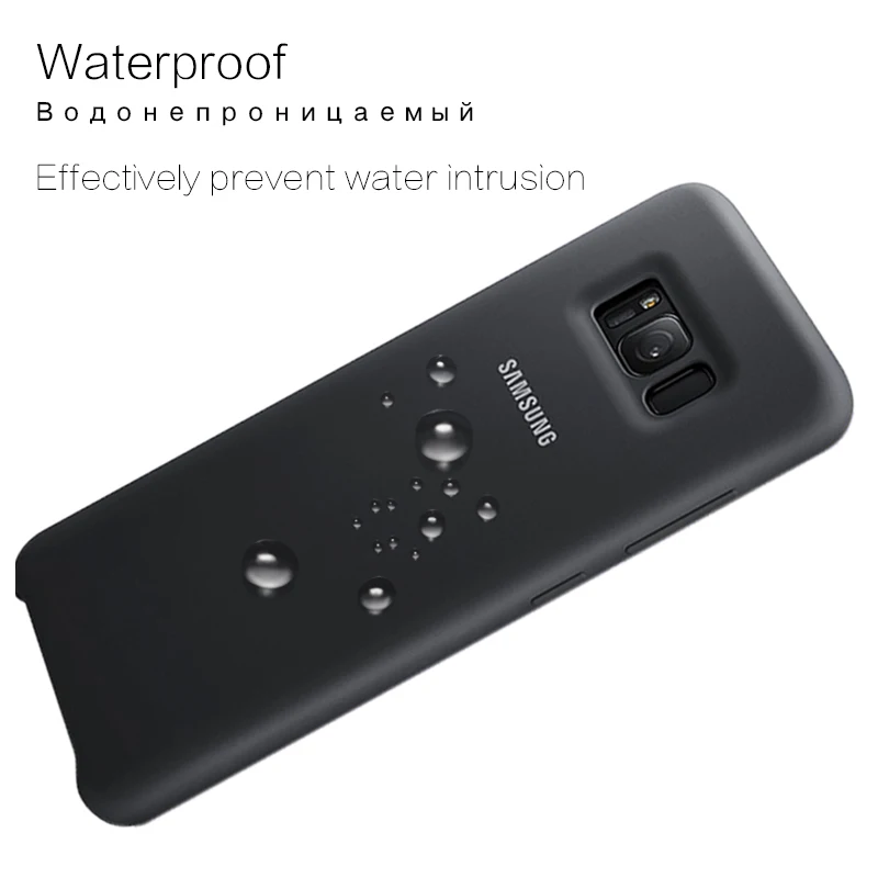 Samsung S8 силиконовый чехол для задней панели galaxy S8 plus note8 жесткий чехол для телефона полный защитный S 8 plus роскошный S8plus