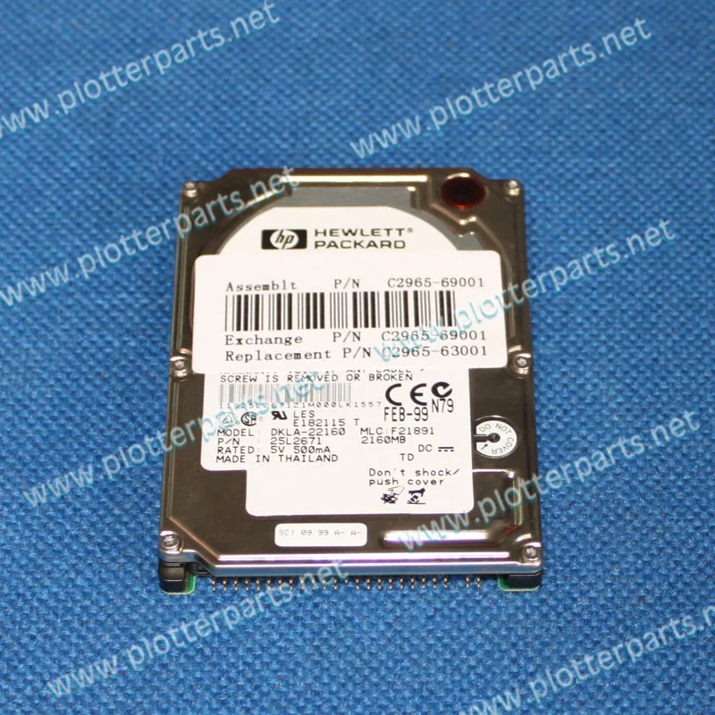 _ 420 MB Дисковый привод крепится к плате форматирования для принтера HP LaserJet 5Si |