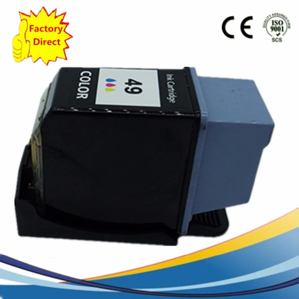 Картридж с чернилами Восстановленный для HP49 XL Deskjet 350c 600 610c 630c 640c 656c 660c 670c 680c 690c