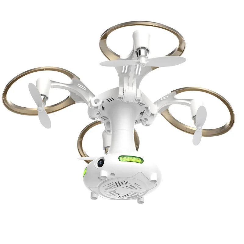 White add 720P Горячие игрушки шариковый дизайн RC вертолет Wifi складной карманный Дрон мини складной Дрон с HD камерой - Цвет: White add 720P
