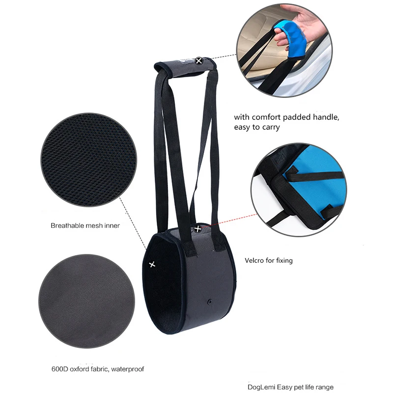 Ошейник для собак с ручкой пожилых травмированных артрита слабых задних лапок