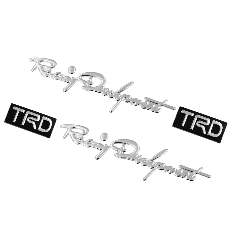 2x Автомобильная Стайлинг Trd наклейка светоотражающая автомобильная ручка двери