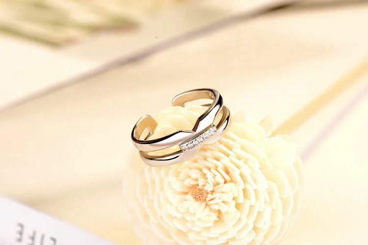 Корейское женское кольцо с фианитом и кристаллом для женщин цветные украшения