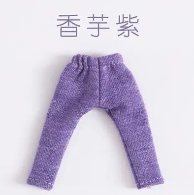 14 purple Новая Одежда для кукол спортивные штаны в полоску для ob11 Одежда для кукол для ob11, holala, obitsu11, 1/12 bjd аксессуары для кукол Одежда для кукол - Цвет: 14 purple