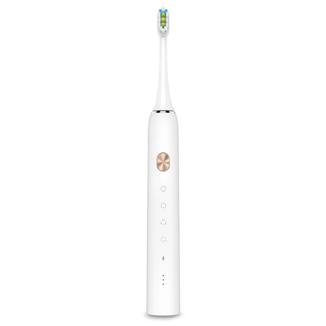 White Xiaomi Mijia Soocas X3 Соник электрическая зубная щетка обновленная для взрослых Водонепроницаемая ультра звуковая автоматическая USB перезаряжаемая - Цвет: White