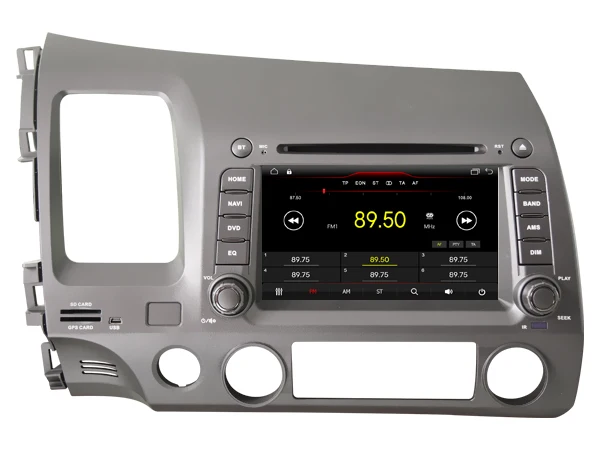 WITSON Android 9,1 Авто Радио DVD НАВИГАЦИЯ для HONDA CIVIC 2006 автомобиля DVD Зеркало Ссылка/16 Гб Inand/DVR/DAB/OBD/TPMS Функция