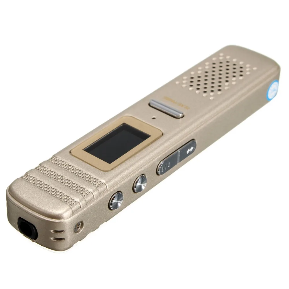 8 ГБ диктофон стерео запись Цифровой диктофон портативный mp3-плеер привод Grabadora de voz
