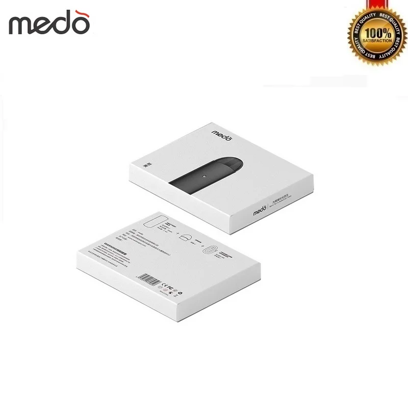 Оригинальный комплект Medo Pod Vape 500 мАч аккумулятор с 4 шт 2 мл картриджи Ом катушка VS