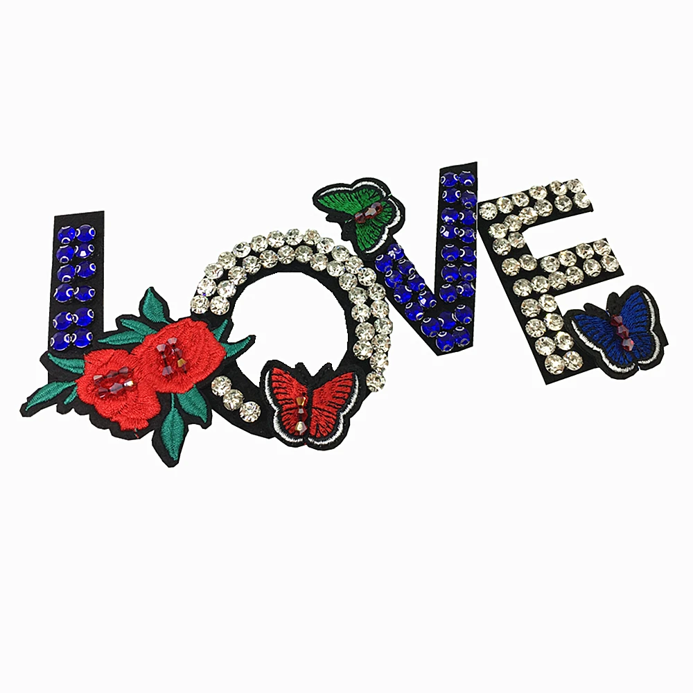 2 шт. вышитые патчи для одежды 20 х10 см| |