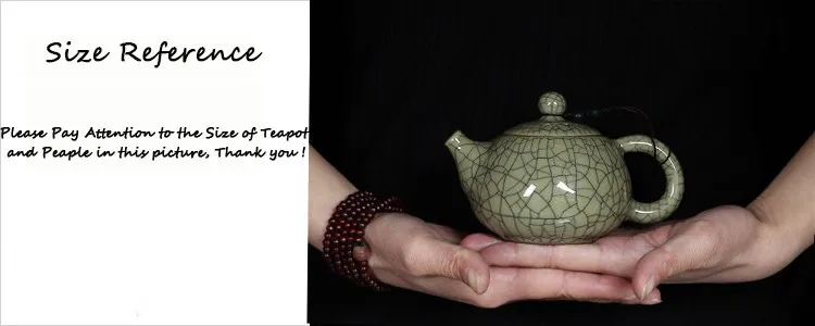 Чайный набор хрустящая глазурь Ge Kiln Longquan Celadon Zisha керамика искусство Тай Тхи китайский чайный горшок фарфор Исин глина антикварный чайный горшок