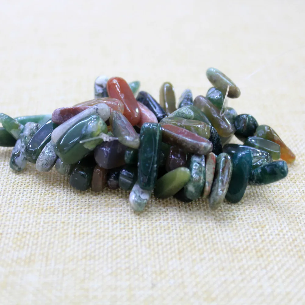 Натуральный индийский камень: агат бусины опт смешанные цвета 12-18 мм форма для