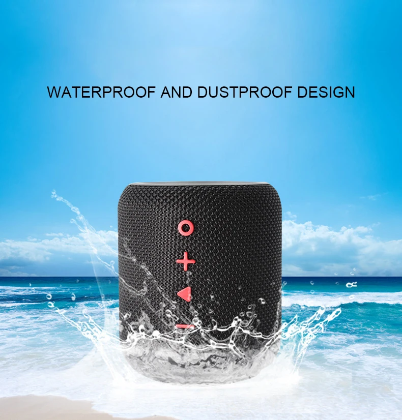 IPX6 Водонепроницаемый класс открытый беспроводной динамик TWS Bluetooth динамик портативный объемный стерео Bluetooth динамик сабвуфер