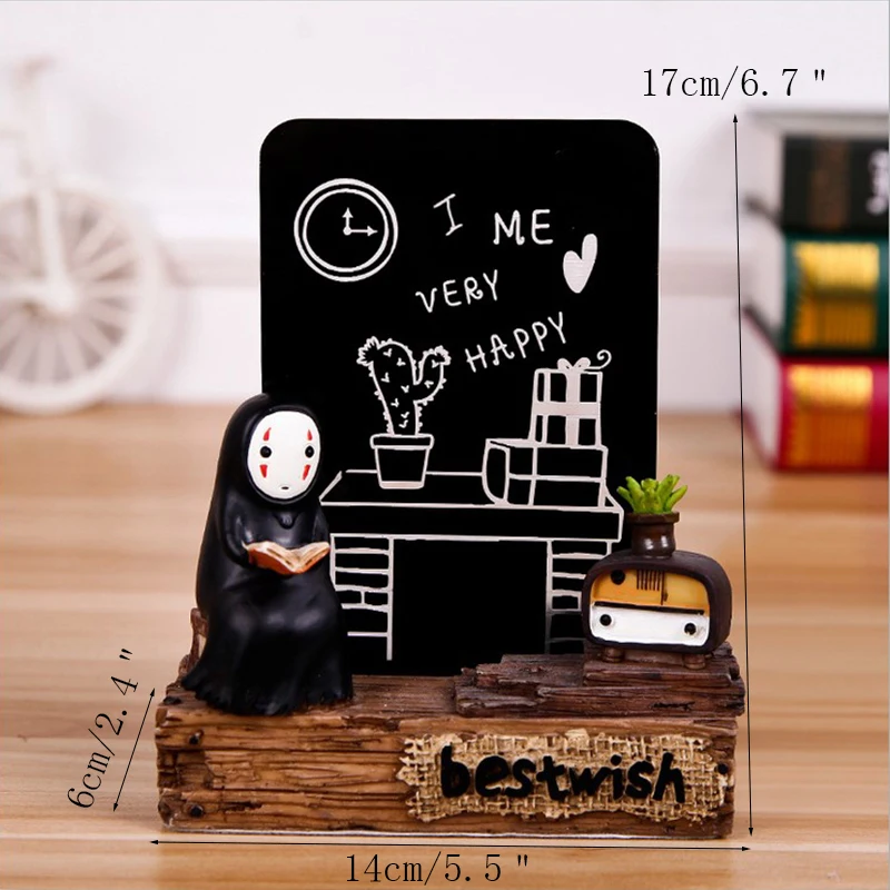 Новый мультфильм без лица человек ночник украшения Смола Безликий ремесла