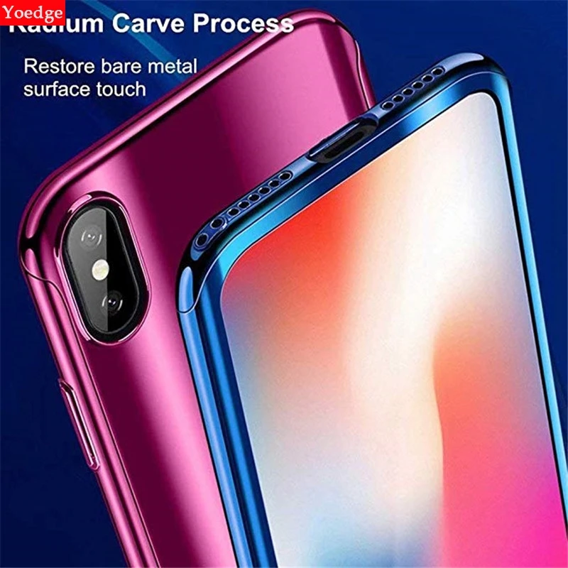 360 Покрытие зеркальное полное покрытие для iPhone 7 чехол Роскошный для iPhone 6 6S 7 8 Plus Жесткий PC Coque для iPhone X XR XS Max чехол для телефона s
