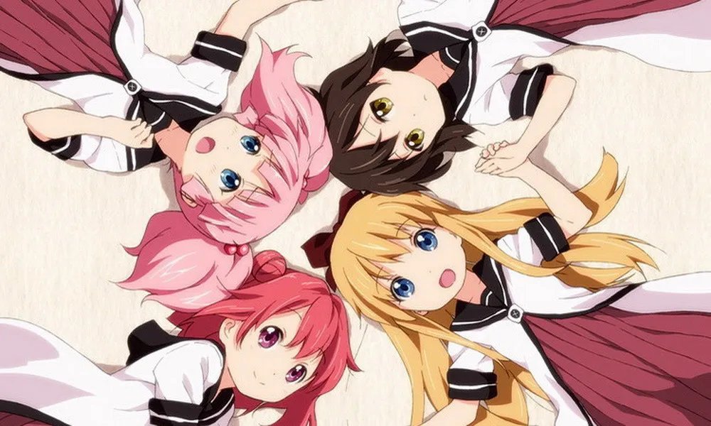 

Чехол на подушку с аниме-персонажами YuruYuri 75*45 см #37427