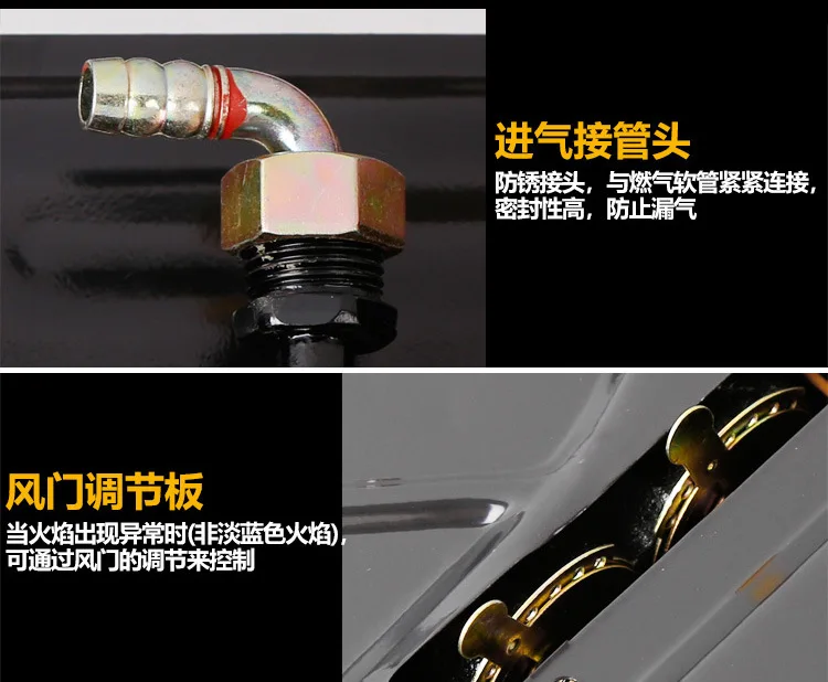 Home Built-in Ranges Natural Gas Liquefied Gas Integrated Cooktop Kitchen Appliance Tempered Glass Easy Cleaning Ranges