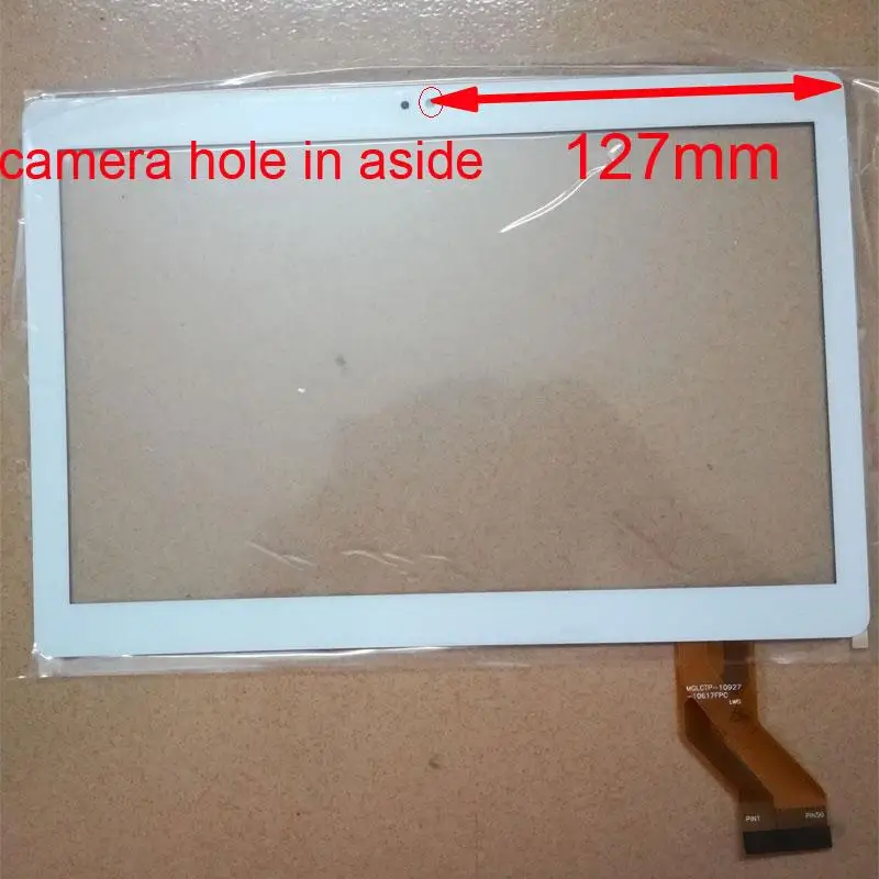 white hole aside Камера отверстие в середине сенсорный экран дигитайзер MGLCTP-101223-10617FPC для 10,1 дюймов MTK8752 MTK6592 MTK6582 KTK6580 планшет - Цвет: white hole aside