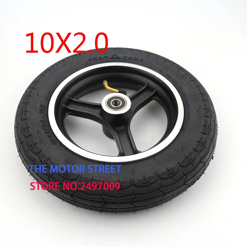 good quality 10x2 inner and outer tire aluminum rims hub for 10inch electric scooter balancing car wheel ATV Quad Go Kart | Автомобили и