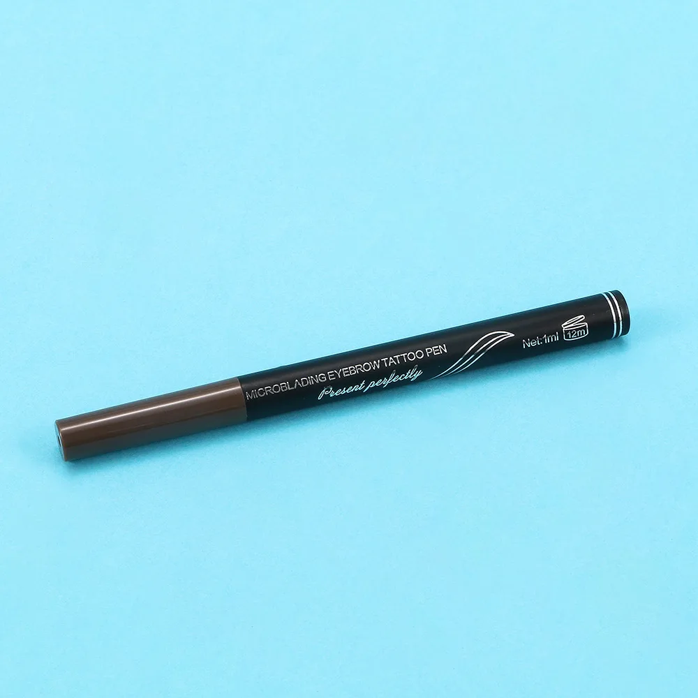 3 Colors Automatic Matte Eyebrow Pencil Waterproof Tattoo Brush Long-lasting Cosmetics Makeup Eye Brow Pen | Красота и здоровье