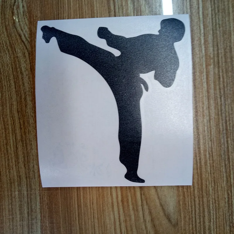 Персонализированные автомобильные наклейки Karate Taekwondo интересные стильные
