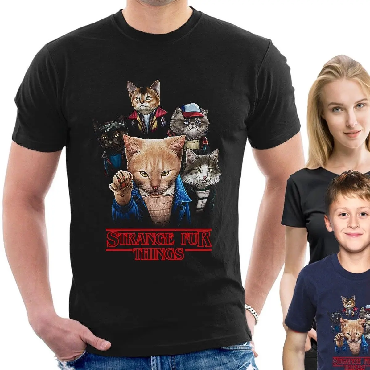 Странные меховые вещи футболка странные Одиннадцать любителей кошек человек