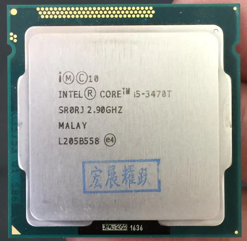 Процессор Intel Core i5-3470T i5 3470 T б/у 2 9 ГГц | Компьютеры и офис