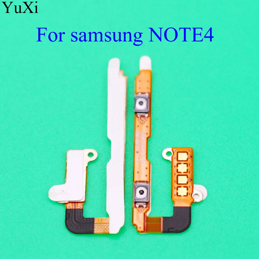 YuXi Кнопка громкости вкл/выкл немой Переключатель гибкий кабель для samsung Galaxy Note 4