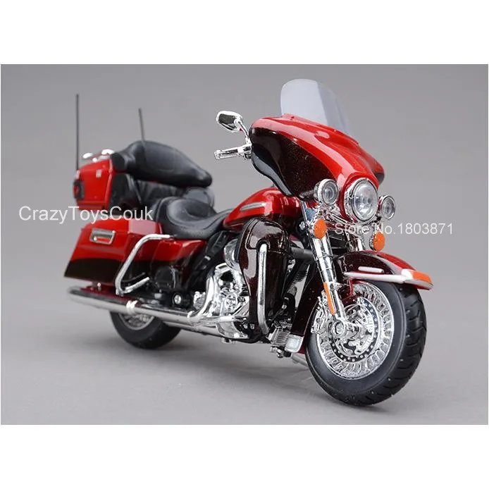 Maisto 2013 Electra Glide Ультра ограниченное количество 1:12 мотоциклов литой под давлением металлический спортивный велосипед модель игрушки в коробке для детей