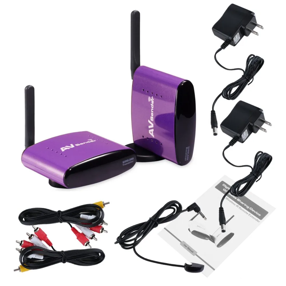 5 8 ГГц цифровой Беспроводной AV трансивер приемник отправителя 300 м для ТВ DVR IP DVD