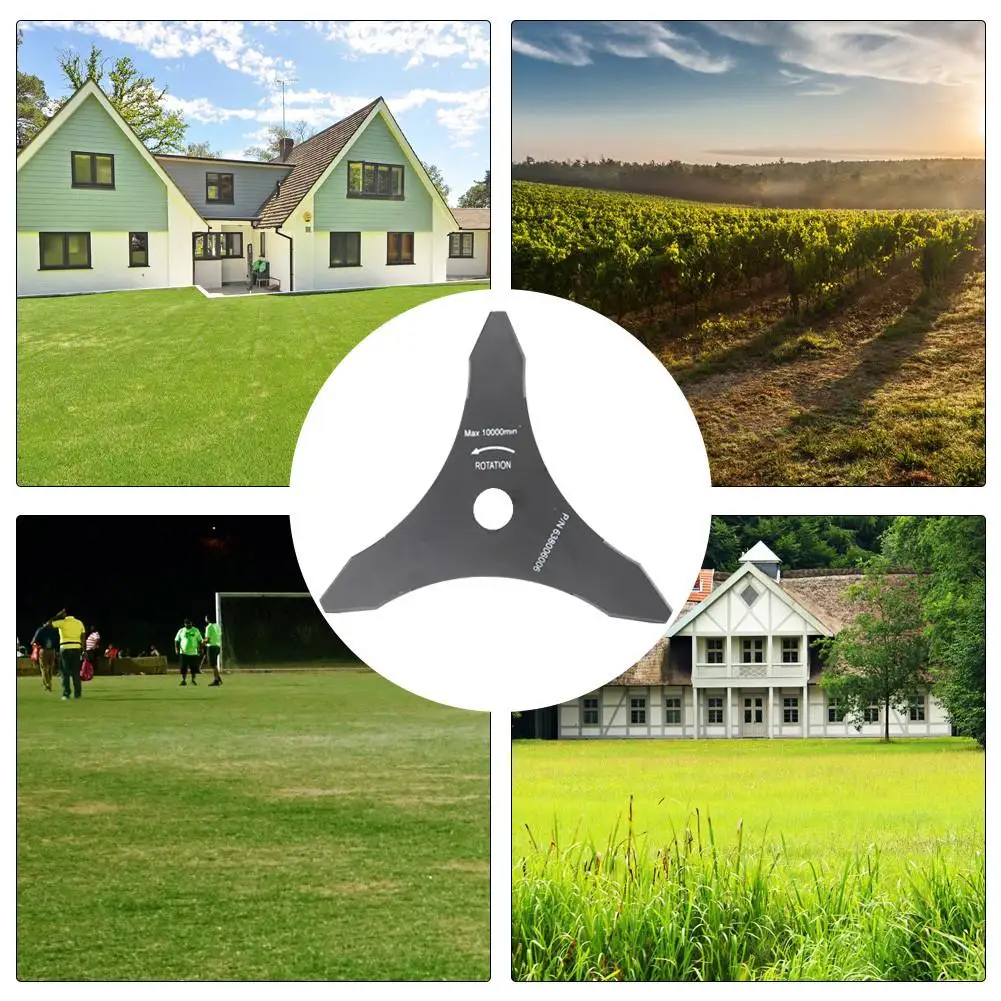 Переносная газонокосилка аксессуары для кустореза 3 зуба марганцевая сталь