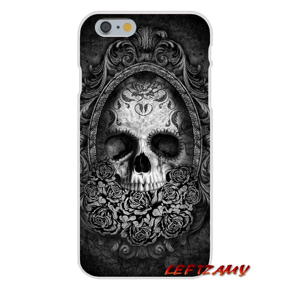 Готические черепа для Samsung Galaxy S4 S5 MINI S6 S7 edge S8 S9 S10 Plus Note 3 4 5 8 9 Аксессуары чехлы