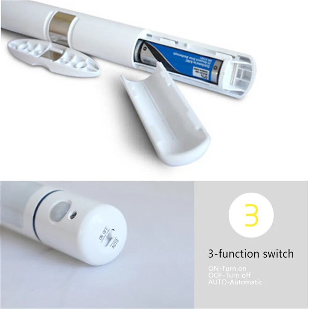 Магнитная Ночная лампа с ИК датчиком движения жесткая Жесткая светодиодная для