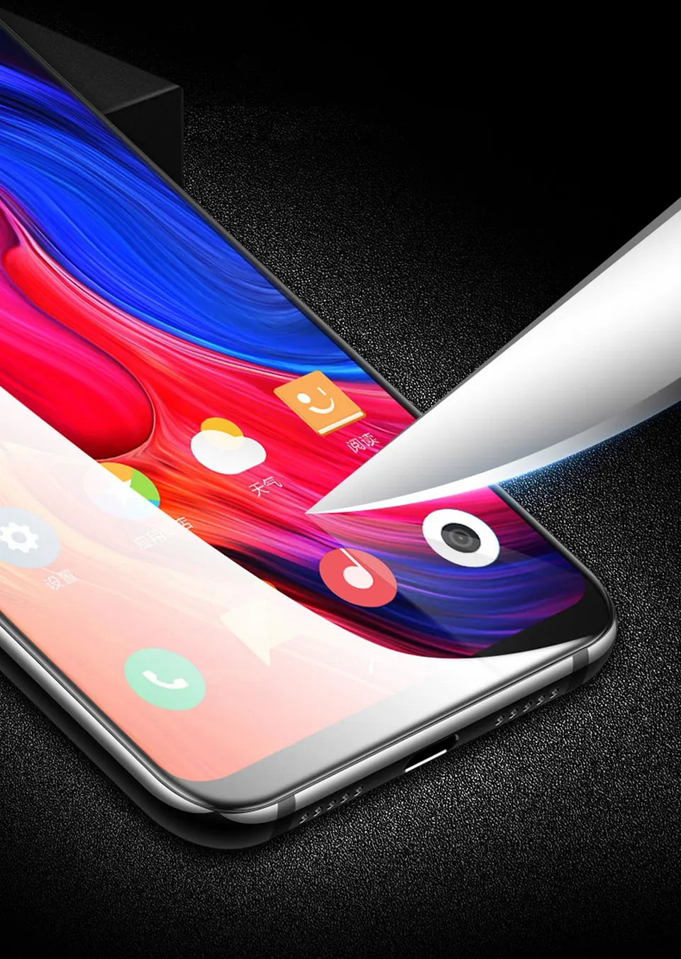 Закаленное стекло GonoRack 5D 9H для Xiao mi A2 Lite mi 8 SE Explorer Edition, Защитная пленка для Xio mi Red mi 6 Pro 6A 6X