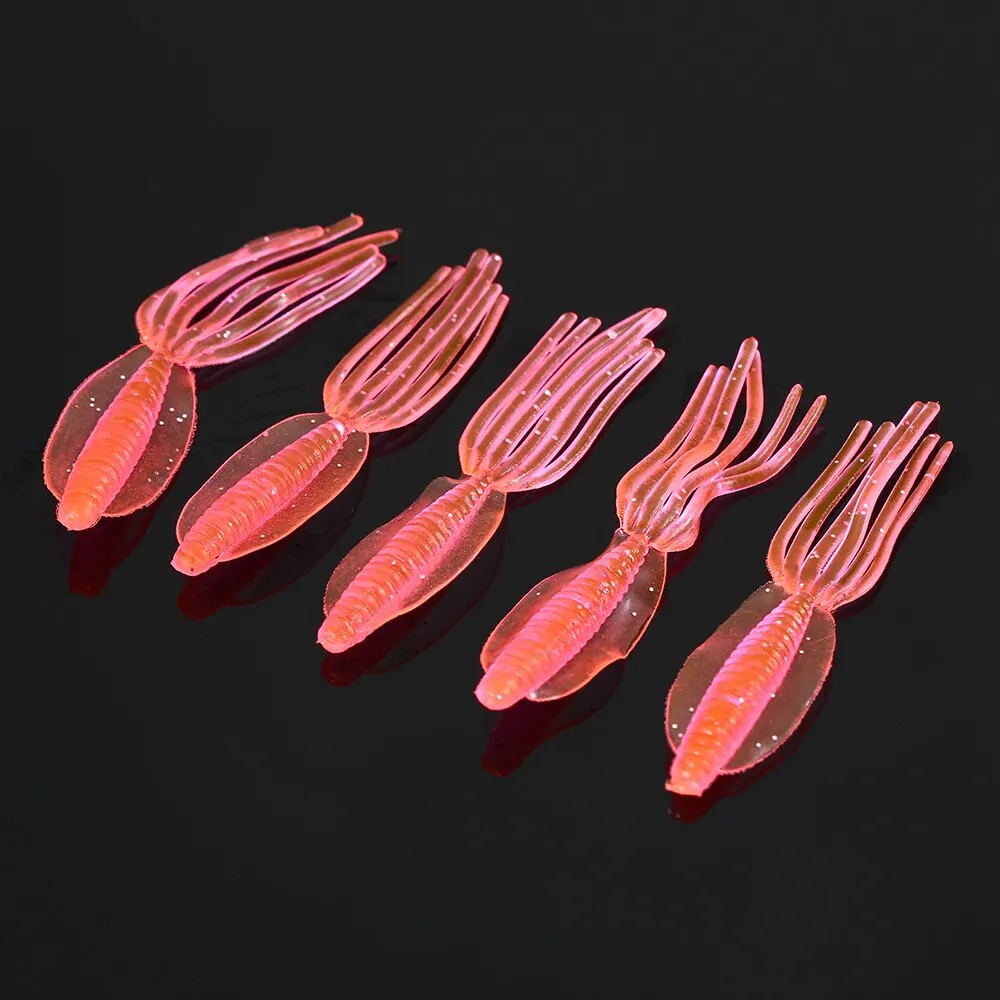 45 шт./лот мягкая червячная приманка рыболовная набор рыболовные Крючки наживок