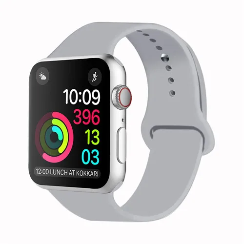 Fog Ремешок для часов apple Watch 5 4 3 band - Цвет ремешка: Fog