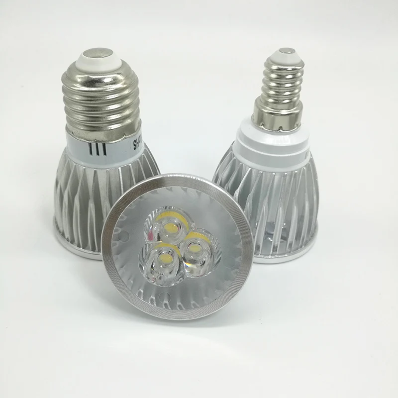 E14 GU10 GU5.3 220V MR16 12V ампулы светодиодные E27 лампочки 3 Вт 5 Светодиодный прожектор