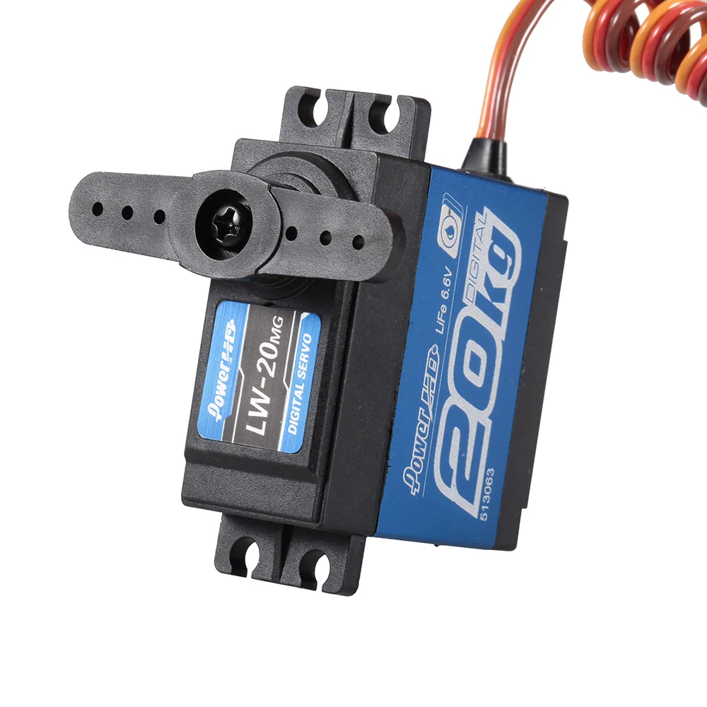 Водонепроницаемый цифровой сервопривод с высоким крутящим моментом 20 кг