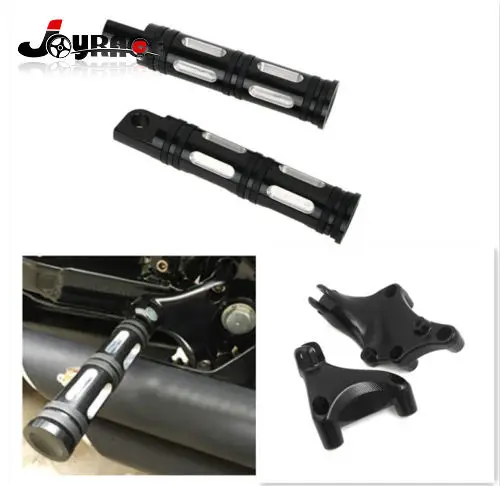 Задняя пассажирская ножная педаль и крепление для Harley Sportster XL 883 1200 14 16|passenger foot