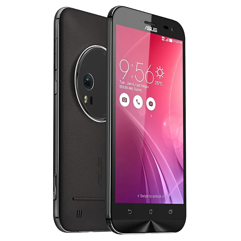 Новый Asus Zenfone Zoom ZX551ML 5.5 &quotFHD Atom Z3580 quad-core Android 5.0 4 г телефон ГБ Оперативная память 64