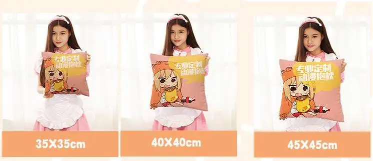 Домашний текстиль Двусторонняя квадратная Подушка Чехол Хацунэ Мику Dakimakura подушка чехол футболки с аниме, накидка для подушки, подушки Чехол s, подарок на Рождество