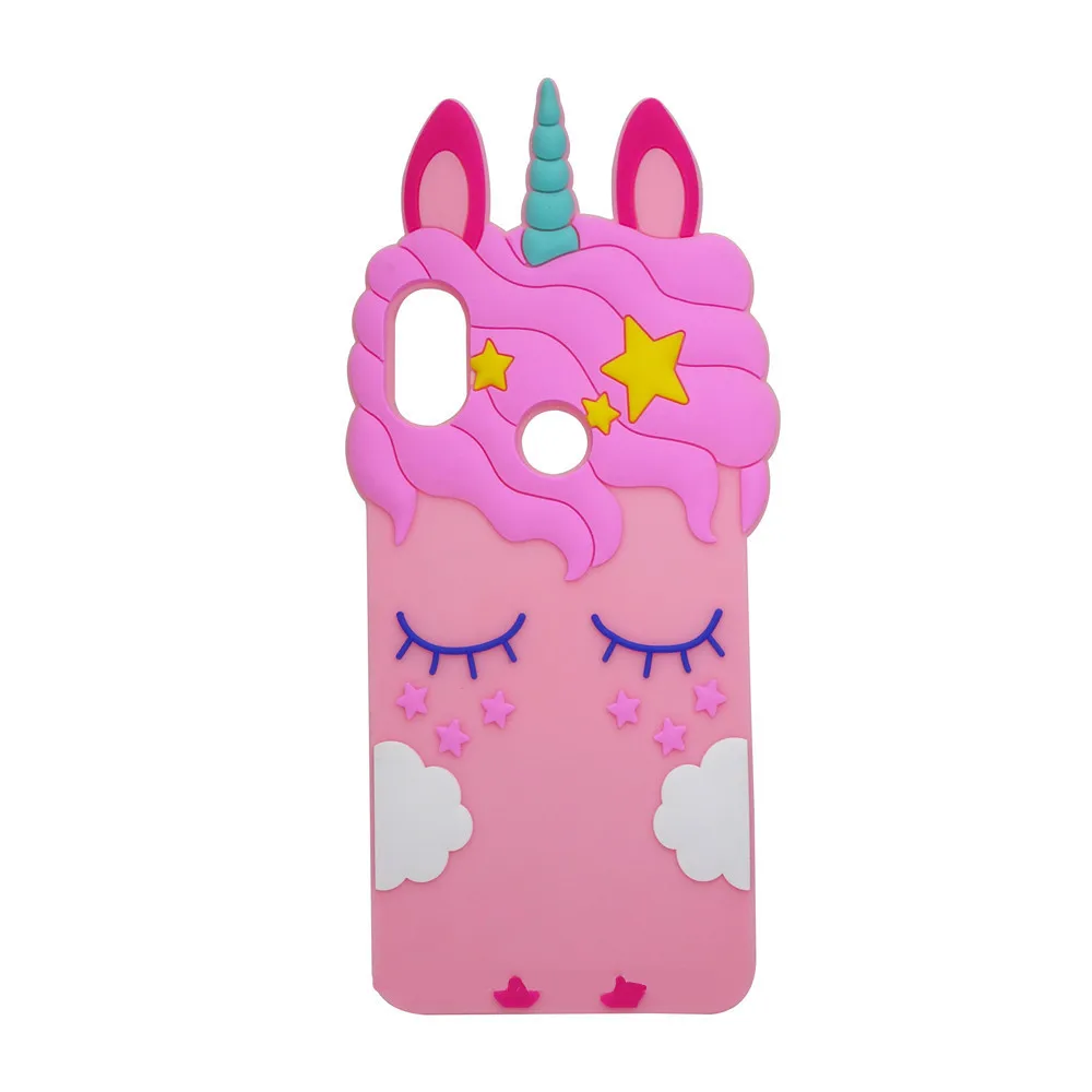 Чехол для Huawei Honor 8X 7X 6X 5X, чехол с 3D рисунком единорога, кошки, кекса, Минни, задняя крышка для Huawei Honor 6X 5X, чехлы для мобильных телефонов