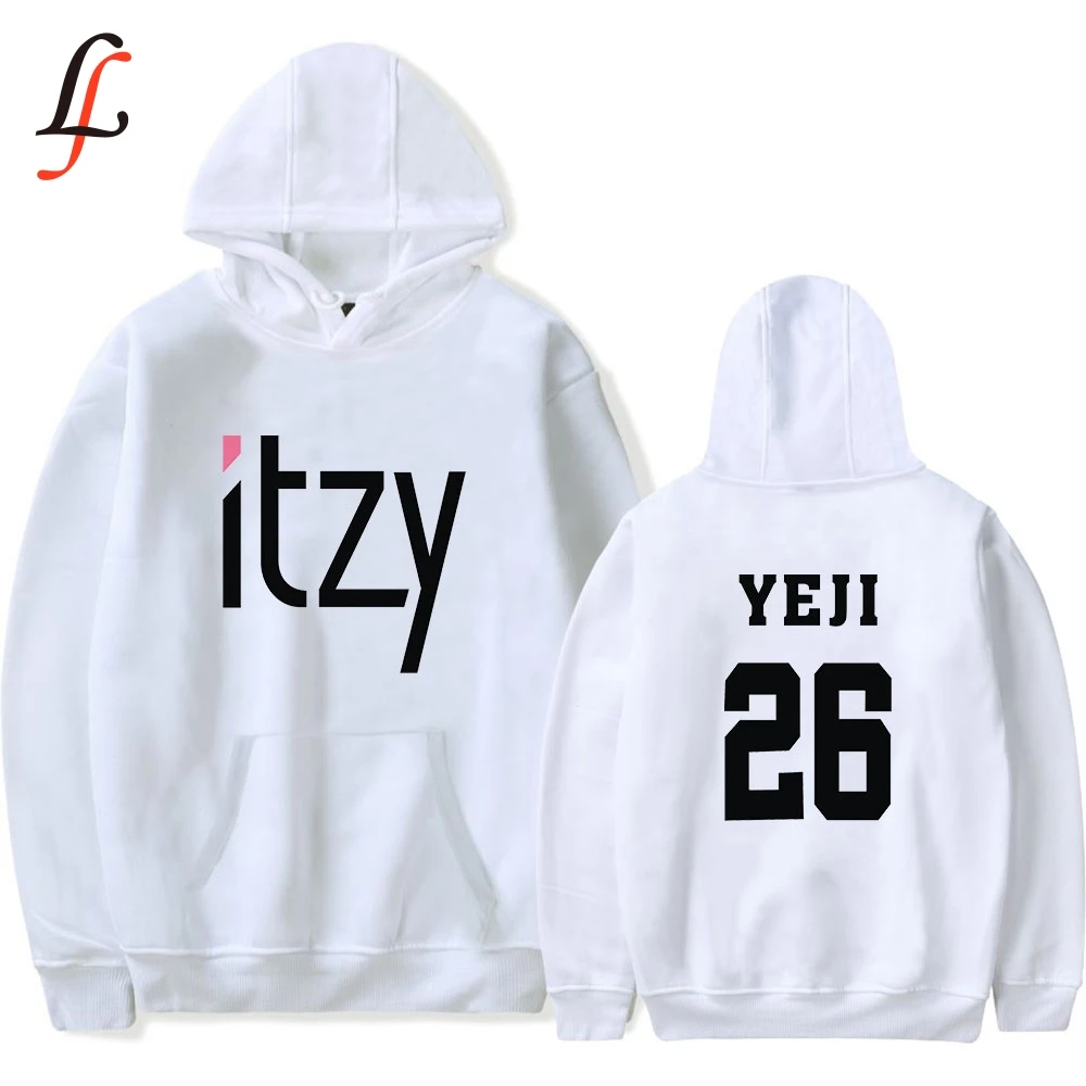 Itzy Kpop толстовки для мужчин Wo мужчин s толстовка с капюшоном свободные повседневные теплые толстовки свитшоты 6 цветов женский джемпер спортивные костюмы оверсайз